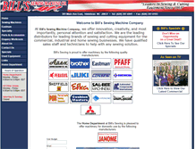 Tablet Screenshot of billsewing.com